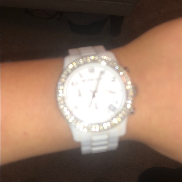 Michael Kors Ceramic White Watch